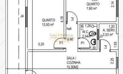Casa com 2 quartos à venda no Morro Nova Cintra, Santos 