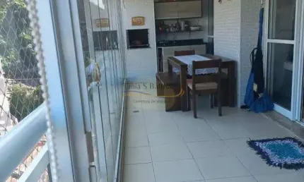 Apartamento alto padrão - bairro marapé - santos/sp.