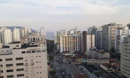 Apartamento Cobertura Duplex - Bairro Boqueirão, em Santos/SP.