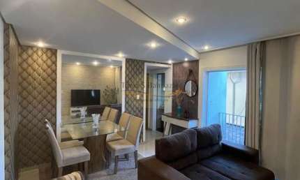 Apartamento - 2 Quartos e 2 Banheiros - Bairro Vila Belmiro - Santos/SP