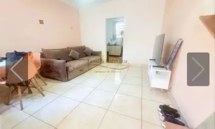 Sobrado geminado - bairro vila mathias - santos/sp.