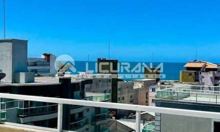 Cobertura duplex com  vista mar com 03 quartos na praia do centro de Bombinhas