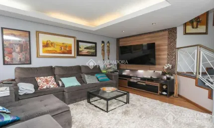 Casa com 5 quartos à venda na comendador claudius zaluski, 30, morro santana, porto alegre, 428 m2 por r$ 1.009.000