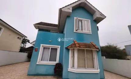 Casa em condomínio fechado com 3 quartos à venda na Rua Luiz Delfino, 195, Espírito Santo, Porto Alegre, 131 m2 por R$ 851.000