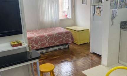Apartamento com 1 quarto à venda na Rua Golda Meir, 334, Jardim Leopoldina, Porto Alegre, 27 m2 por R$ 110.000