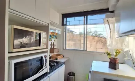 Apartamento com 1 quarto à venda na Rua Professor Álvaro Barcellos Ferreira, 825, Parque Santa Fé, Porto Alegre, 42 m2 por R$ 150.000