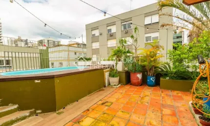 Cobertura com 3 quartos à venda na Avenida Alegrete, 455, Petrópolis, Porto Alegre, 125 m2 por R$ 990.000
