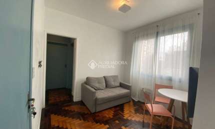 Apartamento com 1 quarto à venda na Avenida Bastian, 55, Menino Deus, Porto Alegre, 38 m2 por R$ 235.000