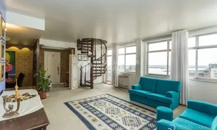 Cobertura com 3 quartos à venda na Avenida Senador Salgado Filho, 135, Centro Histórico, Porto Alegre, 177 m2 por R$ 1.385.000