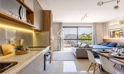 Apartamento com 1 quarto à venda na Rua Dom Diogo de Souza, 210, Cristo Redentor, Porto Alegre, 27 m2 por R$ 234.237