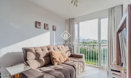 Apartamento com 2 quartos à venda na estrada joão salomoni, 987, vila nova, porto alegre, 57 m2 por r$ 329.500