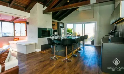 Cobertura com 3 quartos à venda na rua riveira, 321, petrópolis, porto alegre, 236 m2 por r$ 1.500.000