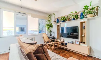 Apartamento com 3 quartos à venda na rua grão pará, 240, menino deus, porto alegre, 101 m2 por r$ 480.000
