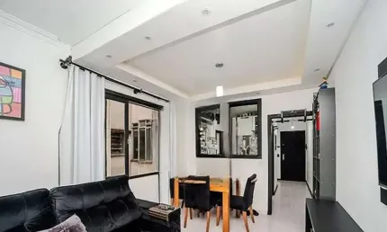 Apartamento com 2 quartos à venda na avenida benjamin constant, 238, são joão, porto alegre, 73 m2 por r$ 280.000