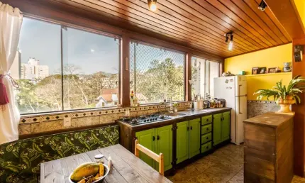 Cobertura com 3 quartos à venda na rua roque calage, 590, passo da areia, porto alegre, 137 m2 por r$ 480.000
