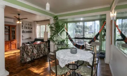 Apartamento com 3 quartos à venda na avenida doutor nilo peçanha, 1121, três figueiras, porto alegre, 132 m2 por r$ 650.000