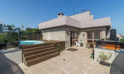 Cobertura com 3 quartos à venda na Rua Santa Cruz, 80, Santa Tereza, Porto Alegre, 207 m2 por R$ 1.045.000