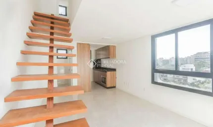 Apartamento com 2 quartos à venda na Rua Marista, 161, Vila João Pessoa, Porto Alegre, 44 m2 por R$ 379.900