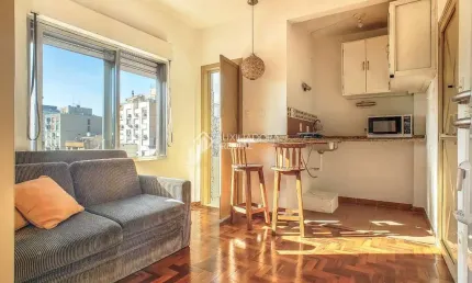 Apartamento com 1 quarto à venda na Rua José do Patrocínio, 373, Cidade Baixa, Porto Alegre, 28 m2 por R$ 199.000