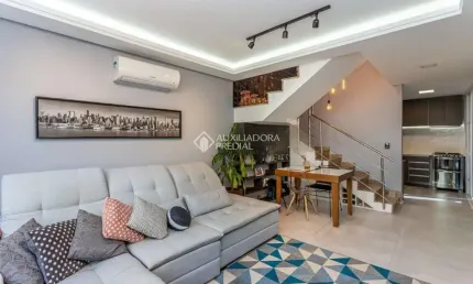 Casa em condomínio fechado com 3 quartos à venda na Rua Cangussu, 607, Nonoai, Porto Alegre, 156 m2 por R$ 800.000