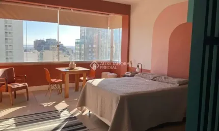 Apartamento com 1 quarto à venda na Avenida Borges de Medeiros, 612, Centro Histórico, Porto Alegre, 34 m2 por R$ 230.000
