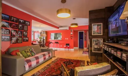 Apartamento com 2 quartos à venda na rua felicíssimo de azevedo, 318, são joão, porto alegre, 144 m2 por r$ 1.180.000