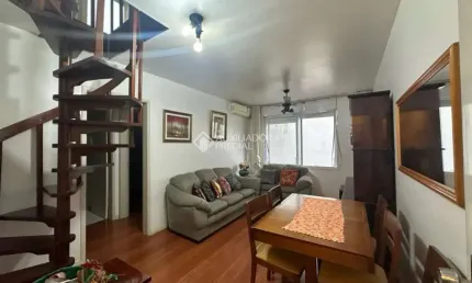 Cobertura com 2 quartos à venda na Rua Amélia Teles, 505, Petrópolis, Porto Alegre, 117 m2 por R$ 461.000