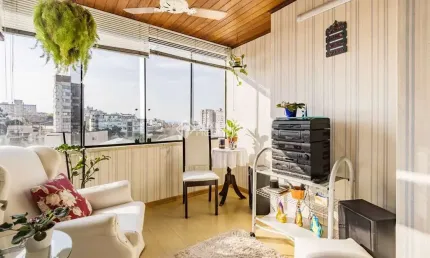 Cobertura com 3 quartos à venda na rua domingos rubbo, 396, cristo redentor, porto alegre, 131 m2 por r$ 850.000