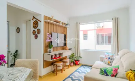 Apartamento com 2 quartos à venda na rua marechal hermes, 155, camaquã, porto alegre, 53 m2 por r$ 220.000