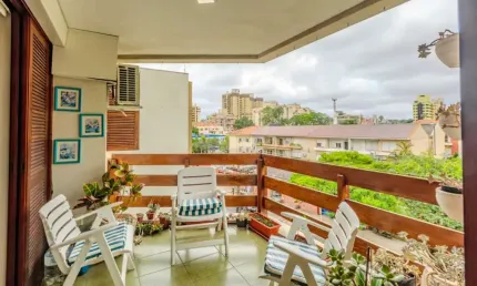 Apartamento com 3 quartos à venda na Rua Mucio Teixeira, 1647, Menino Deus, Porto Alegre, 129 m2 por R$ 980.000