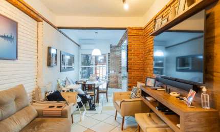 Casa em condomínio fechado com 3 quartos à venda na Rua Marcílio Dias, 1244, Menino Deus, Porto Alegre, 137 m2 por R$ 490.000