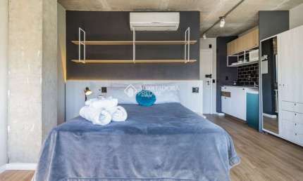 Apartamento com 1 quarto à venda na Rua Dona Eugênia, 415, Santa Cecília, Porto Alegre, 27 m2 por R$ 399.000