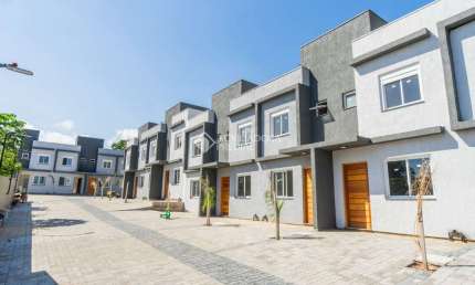 Casa em condomínio fechado com 2 quartos à venda na Rua Miguel Ascoleze, 125, Vila Nova, Porto Alegre, 60 m2 por R$ 319.000
