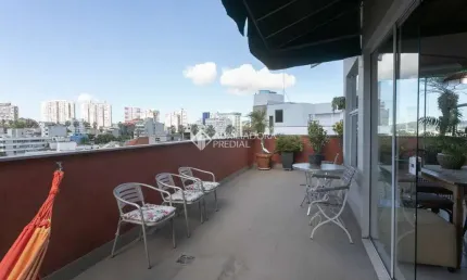 Cobertura com 2 quartos à venda na Avenida Montenegro, 82, Petrópolis, Porto Alegre, 151 m2 por R$ 905.000