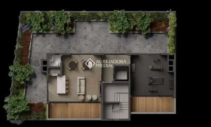 Apartamento com 1 quarto à venda na Rua Atanásio Belmonte, 267, Boa Vista, Porto Alegre, 50 m2 por R$ 568.900