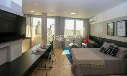 Apartamento com 1 quarto à venda na Rua Senhor dos Passos, 154, Centro Histórico, Porto Alegre, 29 m2 por R$ 363.000