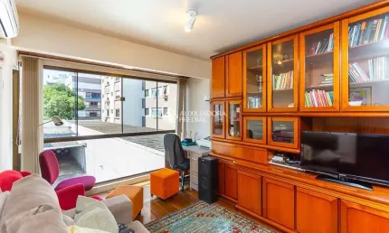 Apartamento com 2 quartos à venda na rua cícero ahrends, 130, menino deus, porto alegre, 80 m2 por r$ 530.000