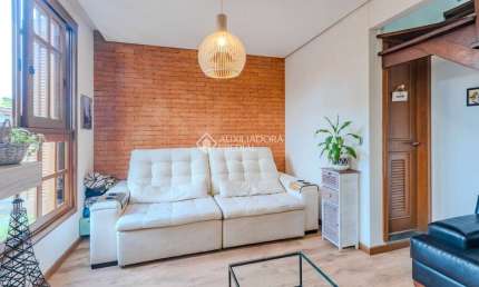 Casa em condomínio fechado com 3 quartos à venda na Avenida Jacuí, 774, Cristal, Porto Alegre, 128 m2 por R$ 654.000