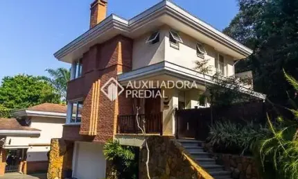 Casa em condomínio fechado com 3 quartos à venda na Avenida Coronel Marcos, 760, Pedra Redonda, Porto Alegre, 370 m2 por R$ 2.100.000