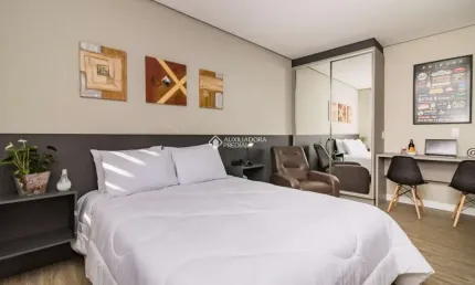 Apartamento com 1 quarto à venda na Avenida Loureiro da Silva, 1660, Cidade Baixa, Porto Alegre, 27 m2 por R$ 370.000