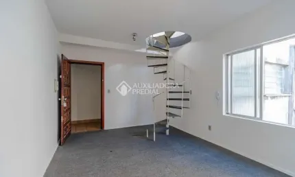 Cobertura com 1 quarto à venda na rua nunes, 536, medianeira, porto alegre, 41 m2 por r$ 115.000
