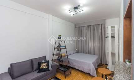 Apartamento com 1 quarto à venda na Avenida João Pessoa, 1203, Farroupilha, Porto Alegre, 25 m2 por R$ 185.000