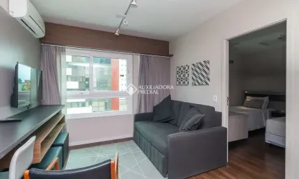 Apartamento com 1 quarto à venda na Rua Mostardeiro, 488, Moinhos de Vento, Porto Alegre, 37 m2 por R$ 630.000