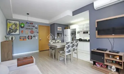 Apartamento com 2 quartos à venda na rua dário totta, 225, teresópolis, porto alegre, 59 m2 por r$ 450.000