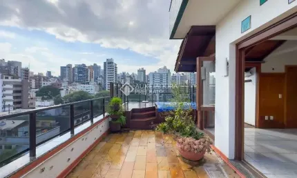 Cobertura com 3 quartos à venda na Avenida Lageado, 451, Petrópolis, Porto Alegre, 216 m2 por R$ 1.490.000