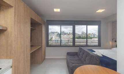 Apartamento com 1 quarto para alugar na Avenida João Pessoa, 731, Centro Histórico, Porto Alegre, 24 m2 por R$ 3.000