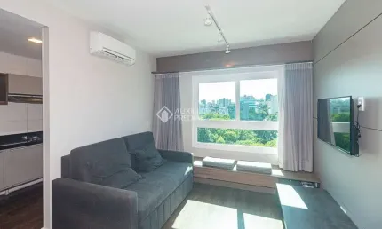 Apartamento com 1 quarto para alugar na Rua Mostardeiro, 488, Rio Branco, Porto Alegre, 43 m2 por R$ 4.200