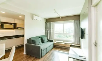 Apartamento com 1 quarto para alugar na Rua Mostardeiro, 488, Rio Branco, Porto Alegre, 43 m2 por R$ 4.200