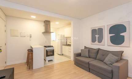 Apartamento com 1 quarto para alugar na Rua Sarmento Leite, 639, Centro Histórico, Porto Alegre, 37 m2 por R$ 2.200