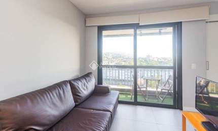 Apartamento com 1 quarto para alugar na Avenida Ipiranga, 8484, Jardim Botânico, Porto Alegre, 60 m2 por R$ 3.500